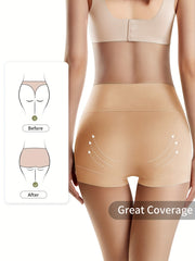 4pcs Letter Print High Waist Panties Women's Lingerie & Underwear