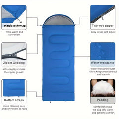 Winter Camping Sleeping Bag Waterproof Compact Sleeping Bag For Outdoor Hiking