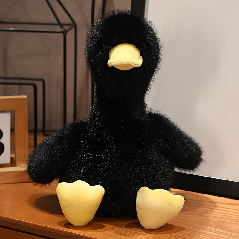 OGAJGUA Duck Plush Toy Soft Stuffed Animal 3 Colors Pink Yellow