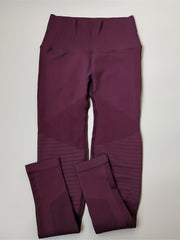 High Waist Yoga Pants Quick Drying Solid High Stretch Running Sports Leggings