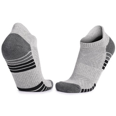 6pairs Men's Breathable Cotton Ankle Socks for Running Hiking Sports
