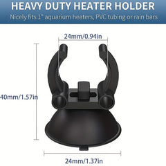 4pcs Fish Tank Heating Rod Sucker Fixing Clip Aquarium Heater Suction Cups