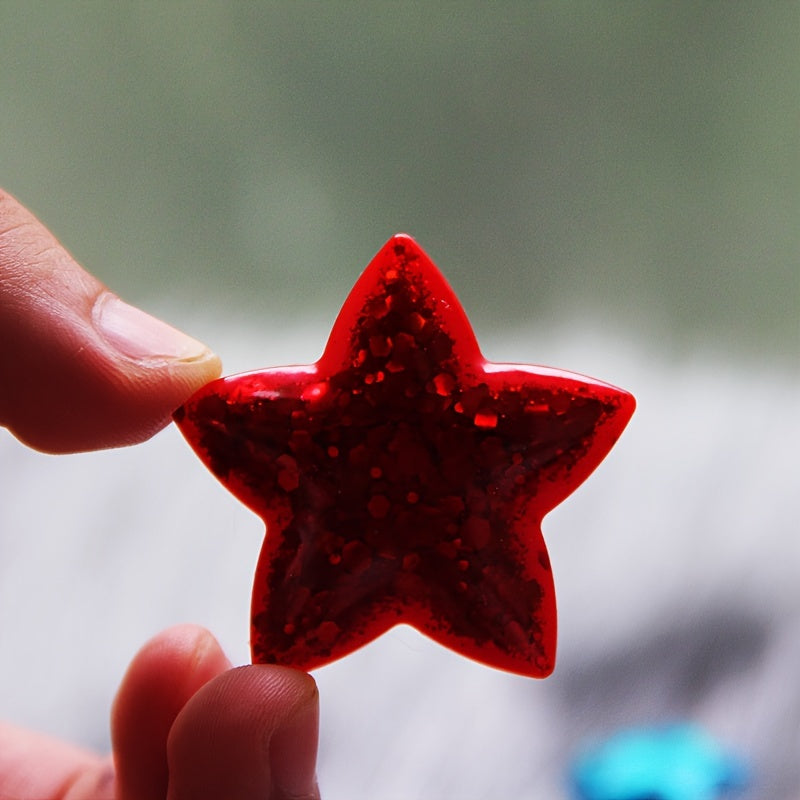3D Starfish Pentagram Silicone Mold for Resin Casting
