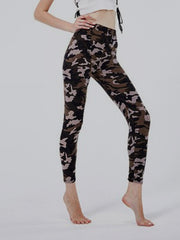 Women's High Waist Floral Printed Yoga Pants