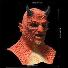 Latex Head Cover Ball Mask for Men