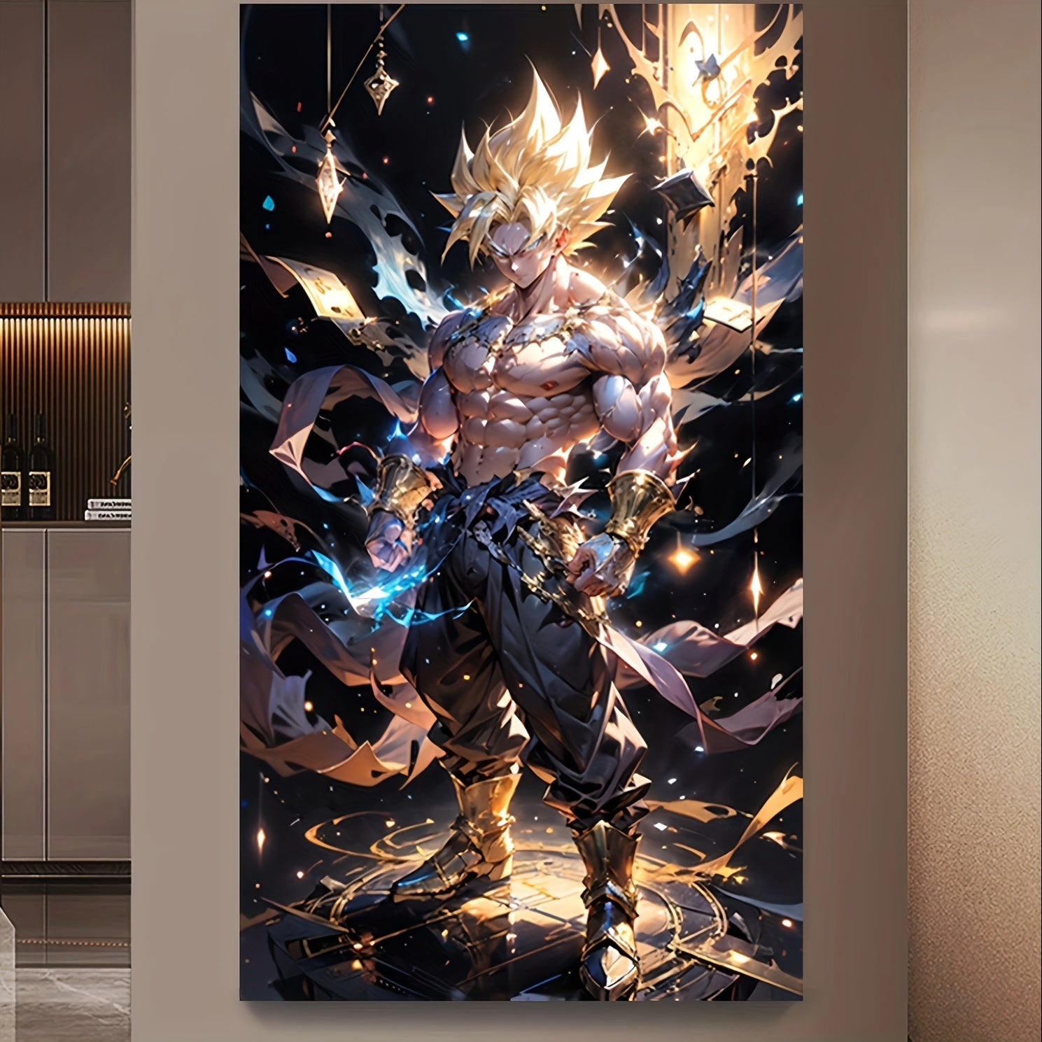 5D Diamond Painting Full Rhinestone Art Wukong Sayan