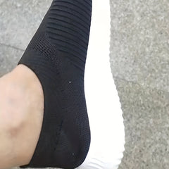 Women's Knitted Sock Shoes Lightweight Low Top Casual Running Shoes
