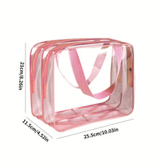 Large Capacity Toiletry Bag with Handle