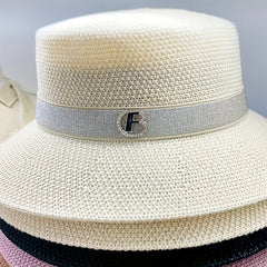 Knitted Bucket Hat Jazz Fedora Basin Hat for Women