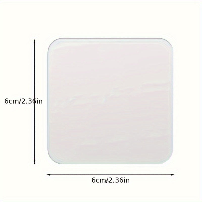 20pcs Reusable Double Sided Adhesive Tape Nano Transparent Wall Stickers