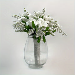 Artificial Calla Lily Bridal Bouquet Set for Wedding Home Decor