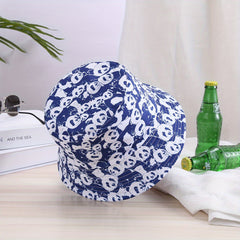 Panda Print Bucket Hat Double Sided Unisex Outdoor Hiking Travels