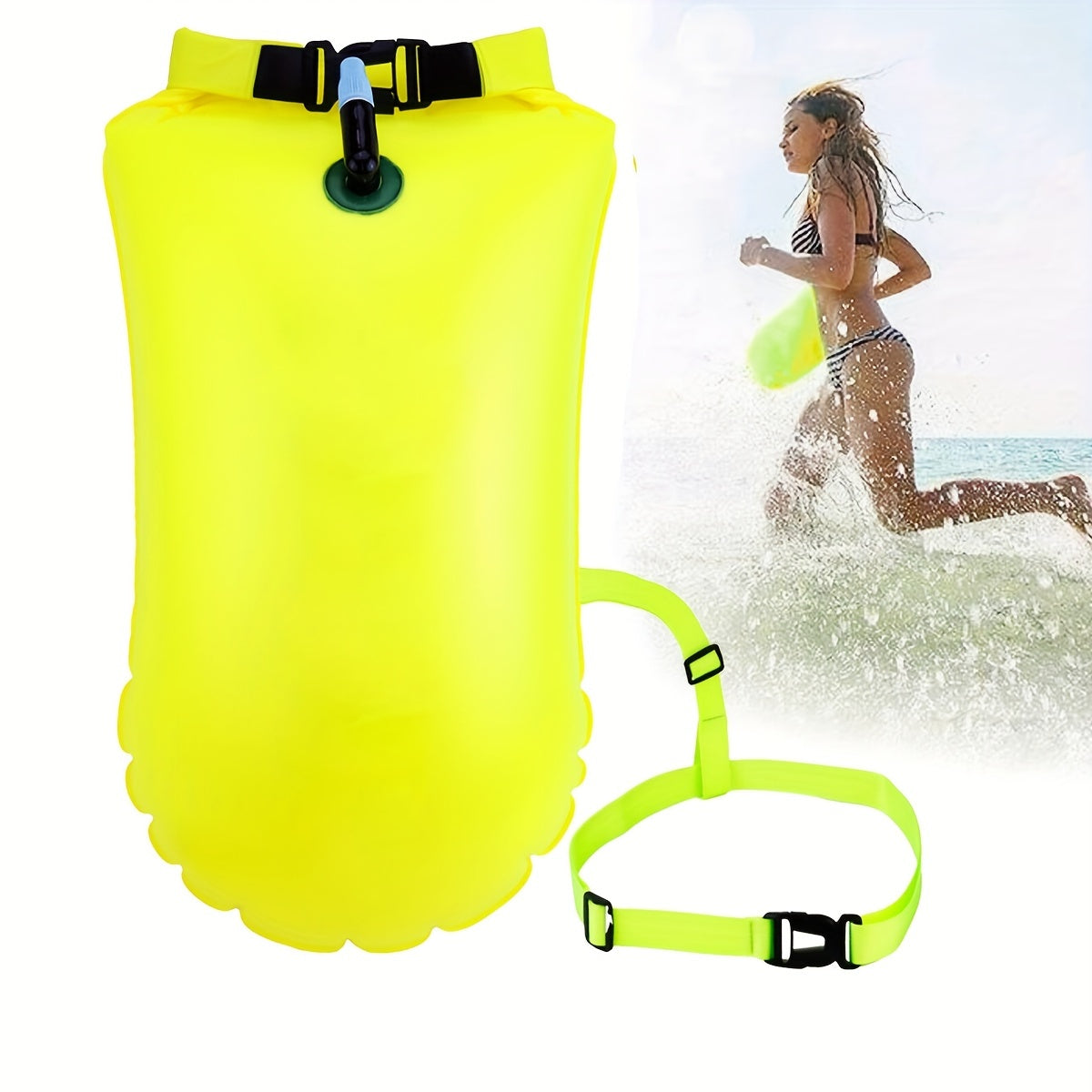 20L Swim Buoy Waterproof Dry Bag for Swimming Kayaking Boating Fishing