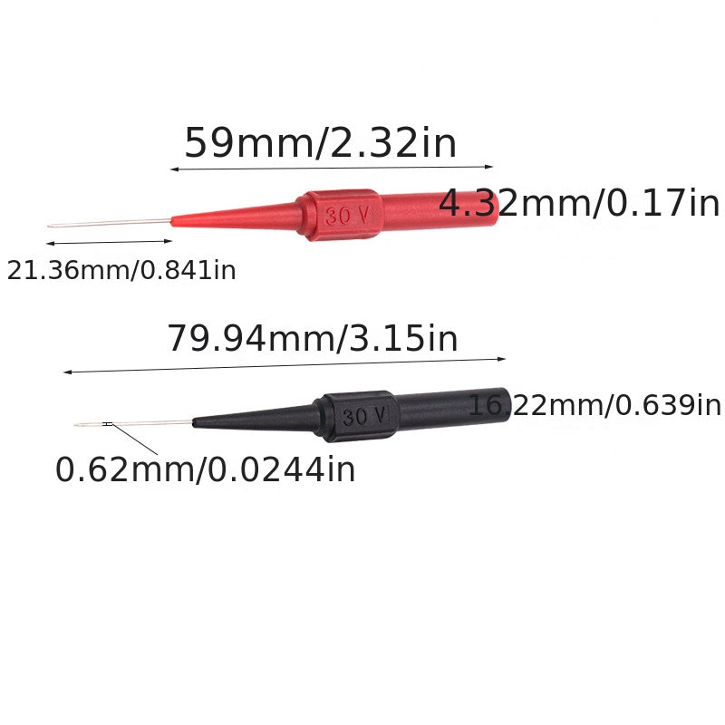 Car Diagnostic Test Lead Extension Needles Multimeter Probe Tools