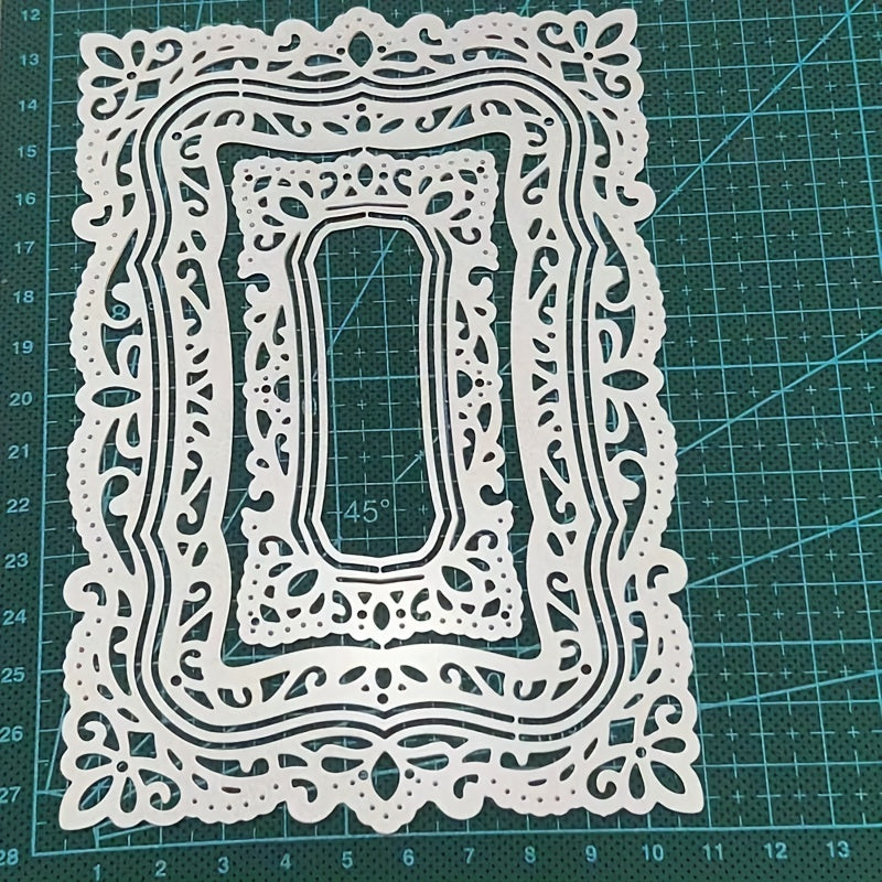 Rectangular Metal Cutting Dies Embossing Stencils for Card Making