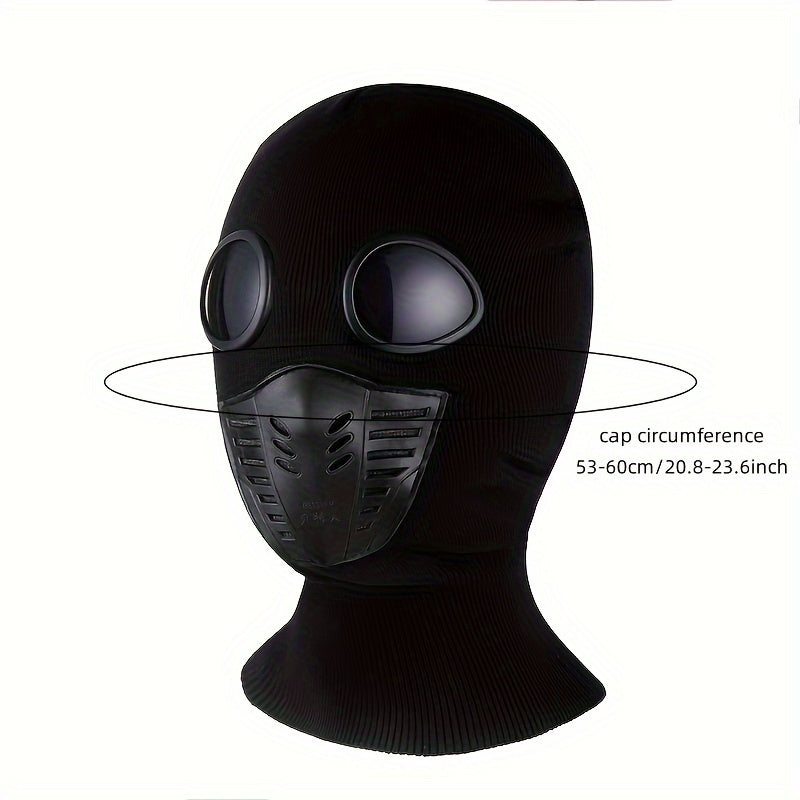 Outdoor Cycling Mask With Goggles Windproof Riding Motorcycle Helmet Liner