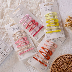 Cartoon Candy Hair Clips Set for Girls