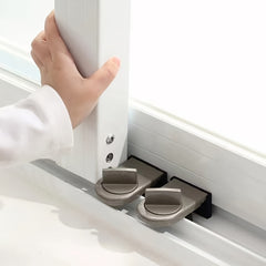 2pcs Sliding Door And Window Security Lock Aluminum Alloy Anti-theft Lock