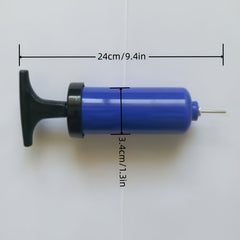 Ball Pump Basketball Football Balloon Inflator 7 Air Needles