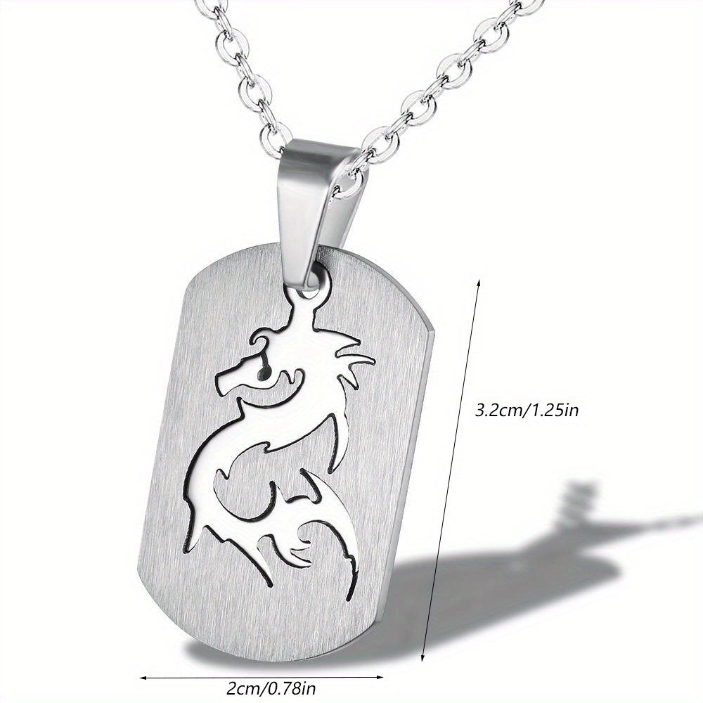 Dragon Pendant Necklace Holiday Party Gift Boys and Girls Accessories