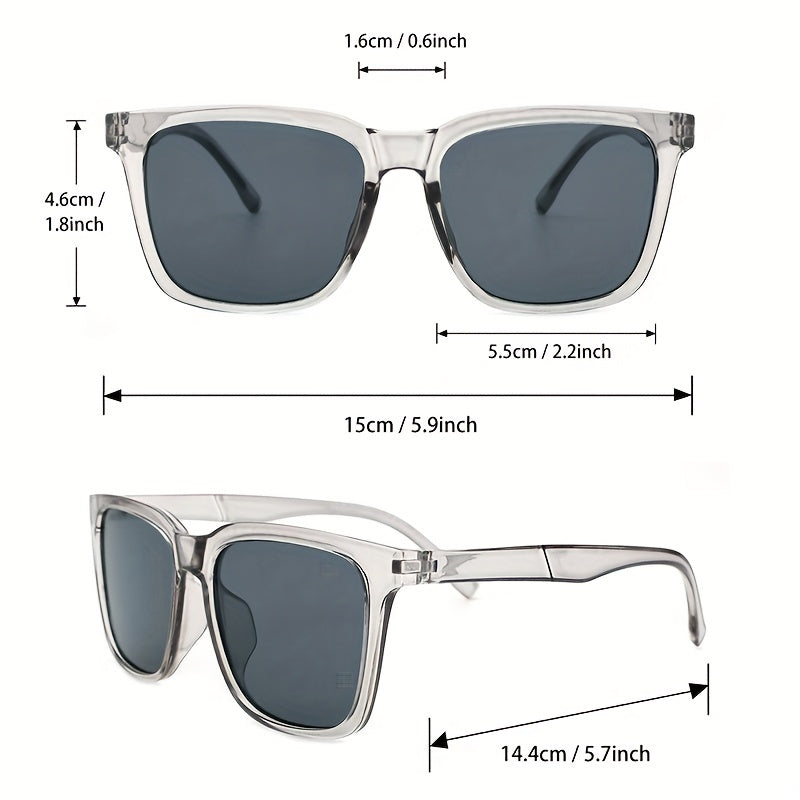 3 Pairs Sunglasses Unisex Anti Glare UV400