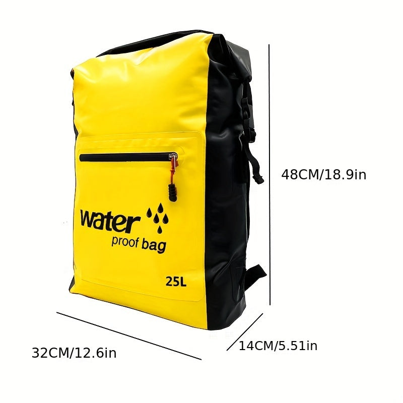 25L Waterproof Backpack for Outdoor Travel and Watersports