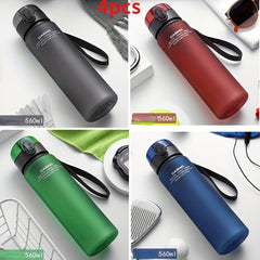 400ml 560ml Plastic Portable Water Cup 13 53oz 18 94oz Frosted Water Bottle