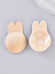 2 Pairs Plus Size Rabbit Ears Breast Lift Bras Set