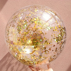 Glitter Beach Ball for Water Games
