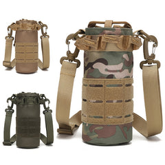 Camouflage Tactical Water Bottle Bag Waist Hanging Cover