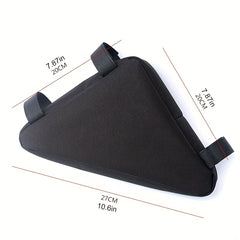 Bike Front Triangle Bag Top Tube Bag Mountain Bike Bicycle Outdoor Cycling