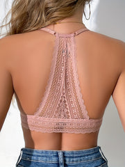 Floral Lace Wireless Bras Comfortable Intimates Bra