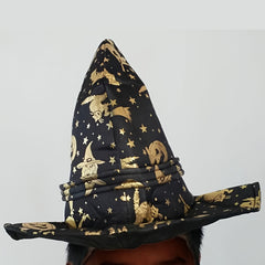 Halloween Wizard Witch Hat Masquerade Adult Wizard Hat Toy Props