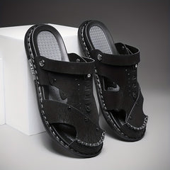 Men's Hollow Out Sandals Non Slip Closed Toe Shoes