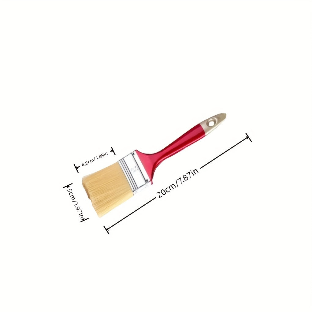 4pcs Nylon Brushes for Paint BBQ Cleaning Dusting & OilPainting
