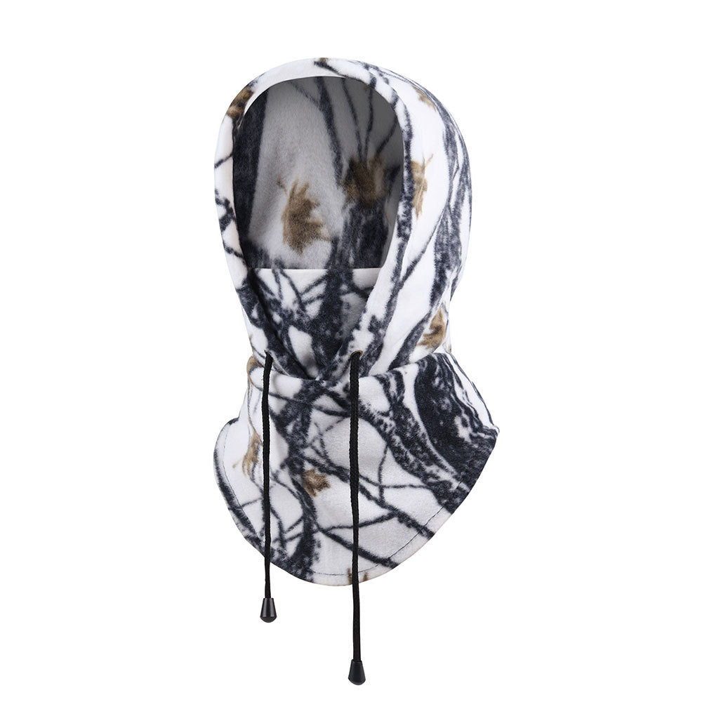 Winter Hat Warm Cap Men Hooded Neck Warmer Hiking Scarves Hats