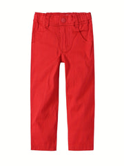 Boys' Cotton Sports Pants for Outdoor Adventures