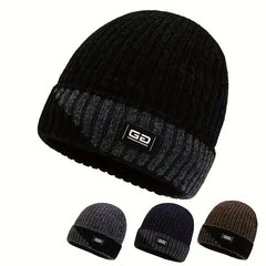 Thick Knitted Beanie Hat for Winter, Coldproof & Warm, Autumn Cap