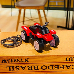 Cartoon Beach Motorcycle Keychain Car Key Chain Bag Pendant