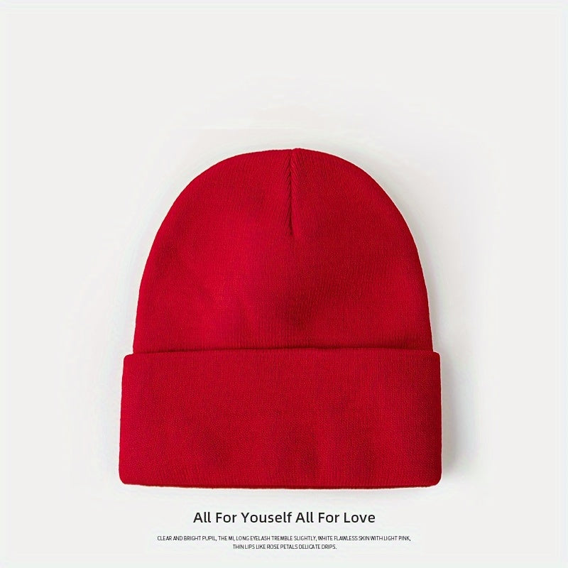 Thick Knitted Hat with Ear Protection for Fishing
