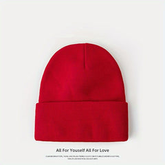 Thick Knitted Hat with Ear Protection for Fishing