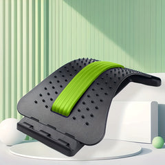Adjustable Lumbar Spine Stretching Device for Yoga Back Support
