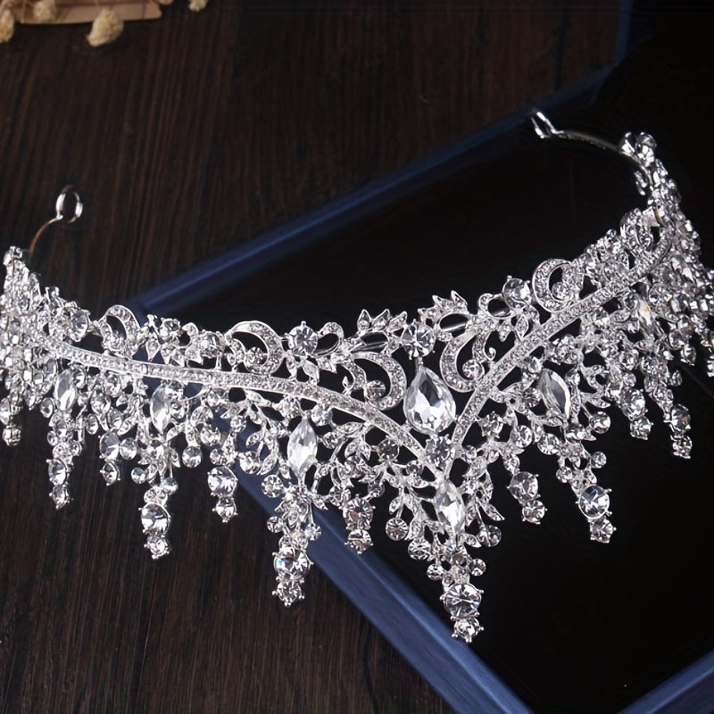 Crystal Head Jewelry Prom Wedding Hair Accessories