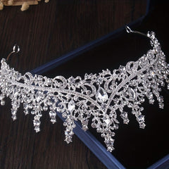 Crystal Head Jewelry Prom Wedding Hair Accessories