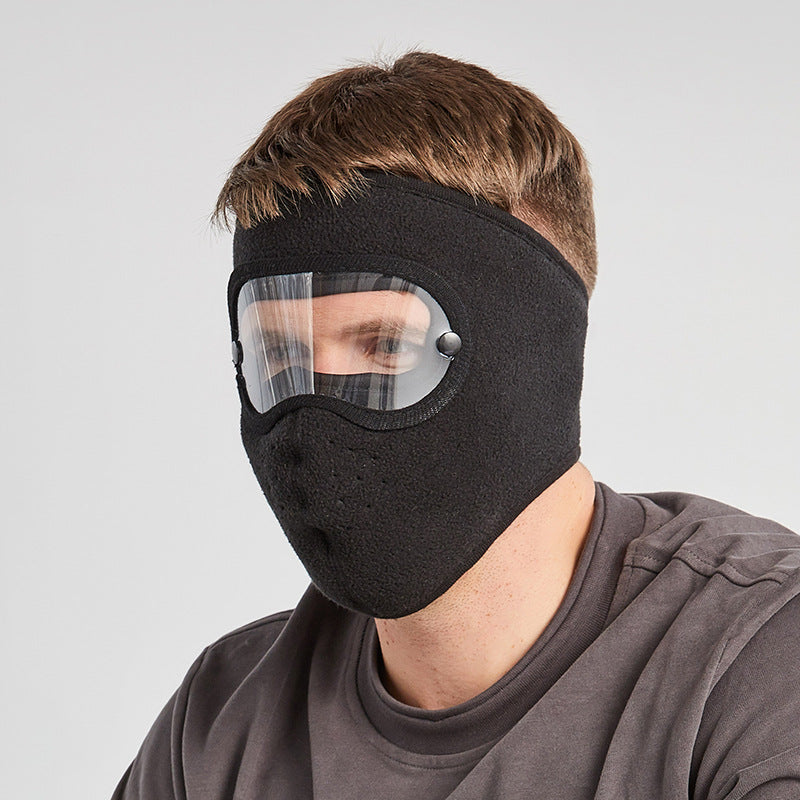 Polar Fleece Riding Goggles for Halloween Costume