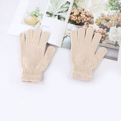 1 Pair Warm Five Fingers Winter Sport Gloves