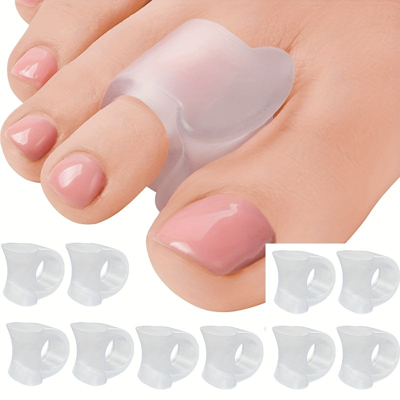 Toe Separators for Bunions Overlapping Toes Corrector - 10pcs