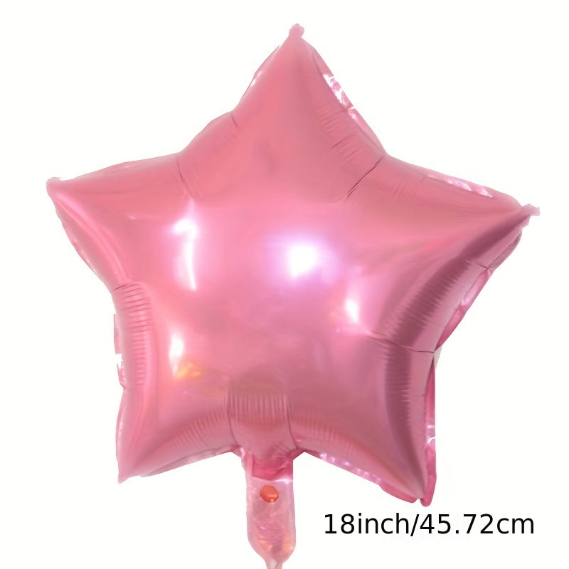 5pcs Fairy Princess Balloons for Girls' Birthday Party Decorations