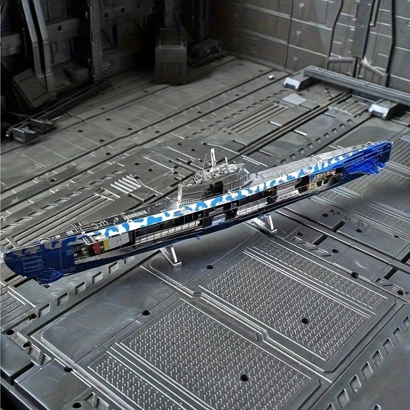 3D Metal Iron Puzzle DIY Submarine Model