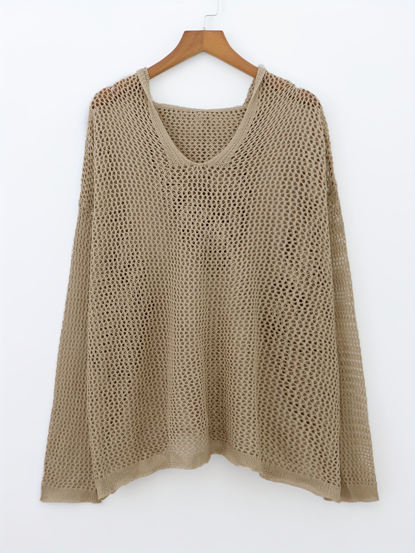 Casual Sweater Women's Plus Solid Long Sleeve Hooded Jumper